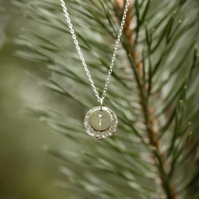 Pendentif initiale "Aimer"